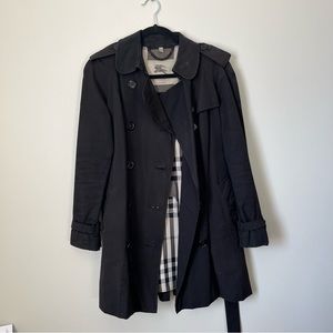 AUTHENTIC BURBERRY black trench coat